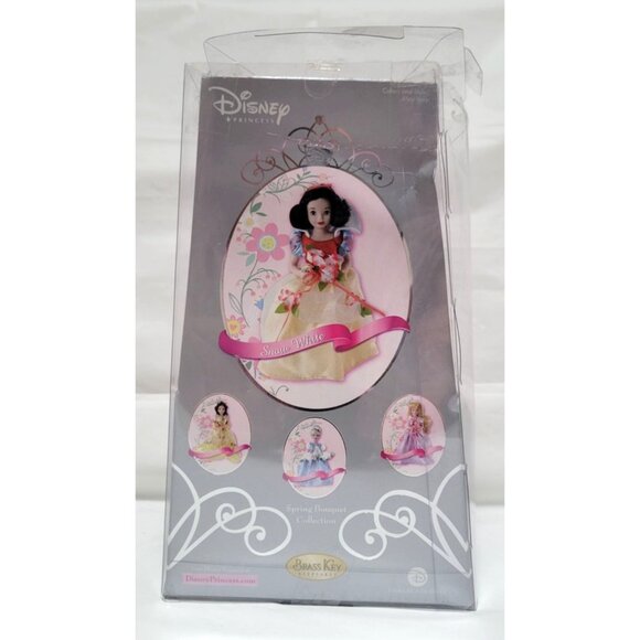 2006 Disney Princess Snow White Spring Bouquet 7" Porcelain Doll by Brass Key - Picture 3 of 7
